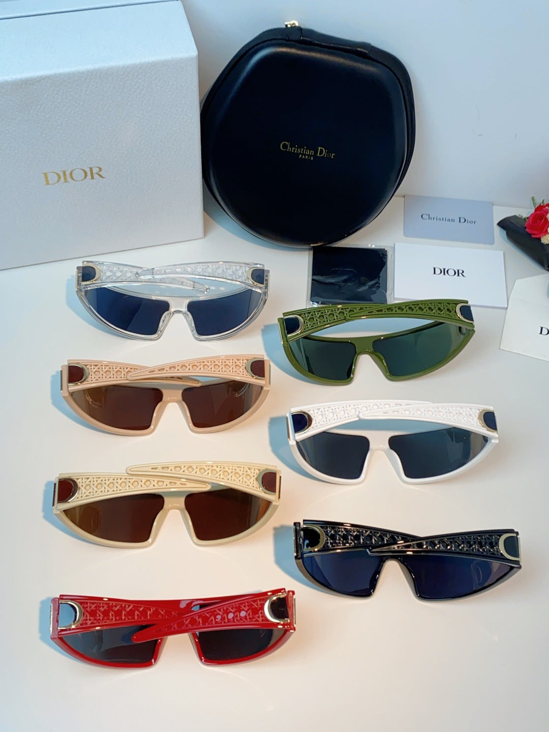 Dior Aviator Red Lens Sunglasses for Men & Women - 465256 - detail image 11