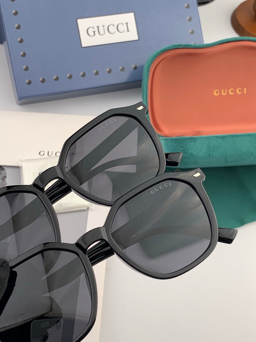 Gucci G6358 Fashion Gold Lens Sunglasses for Men & Women - 997686 - detail image 4