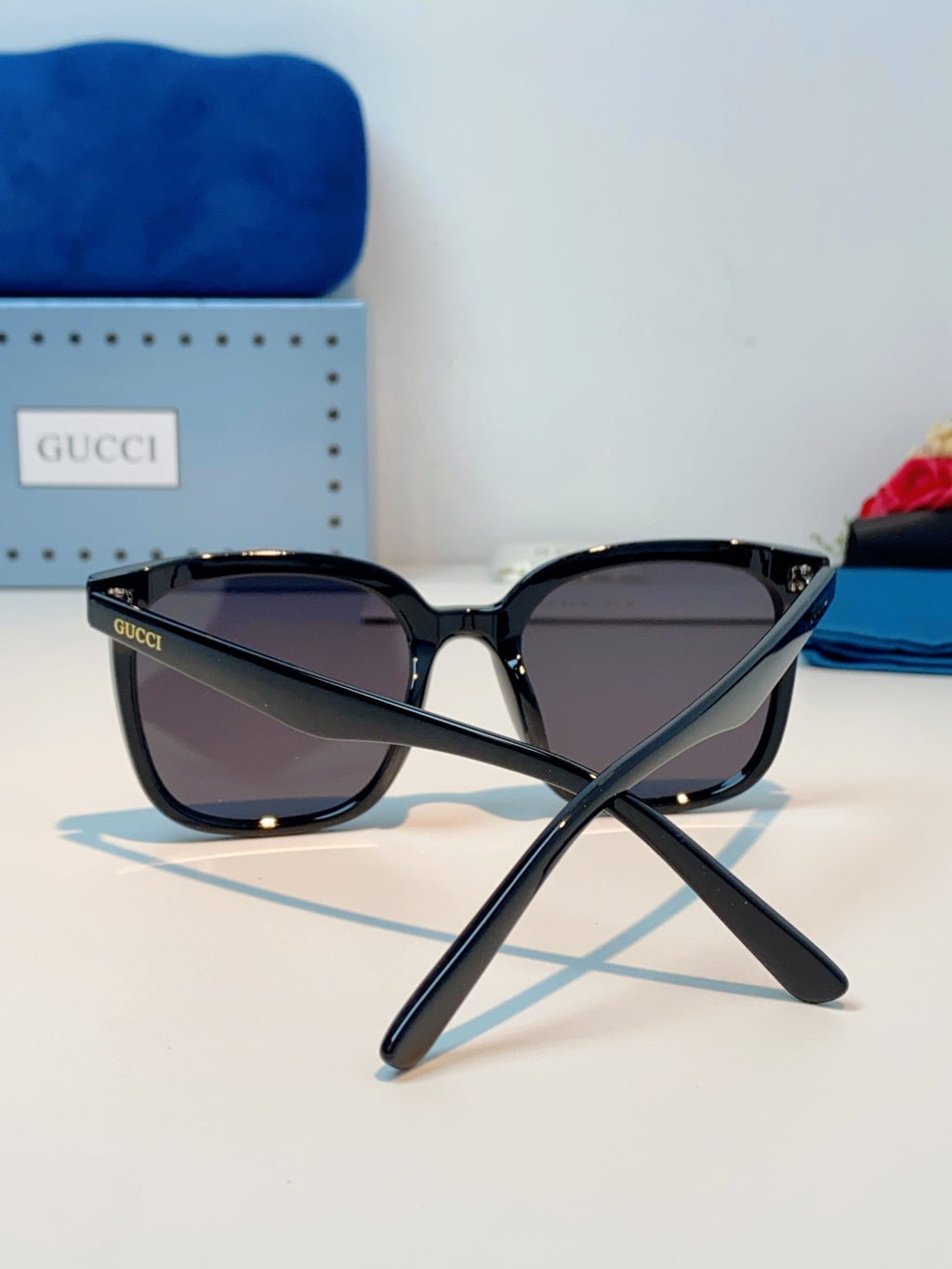 Gucci Fashion Black Lens Sunglasses for Men & Women - 997544 - detail image 3