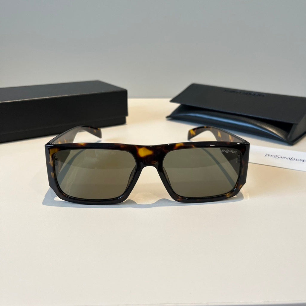 Saint Laurent Slim Black Lens Sunglasses for Men & Women - 382508 - detail image 2