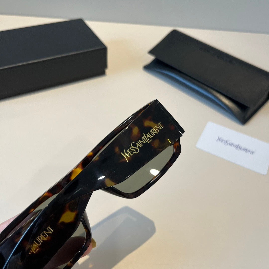 Saint Laurent Slim Black Lens Sunglasses for Men & Women - 382508 - detail image 8