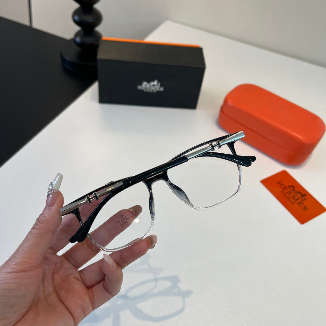 Hermès Oversized Silver Lens Sunglasses for Men & Women - 416533 - detail image 8