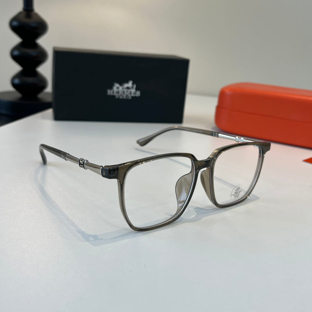 Hermès Oversized Silver Lens Sunglasses for Men & Women - 416534