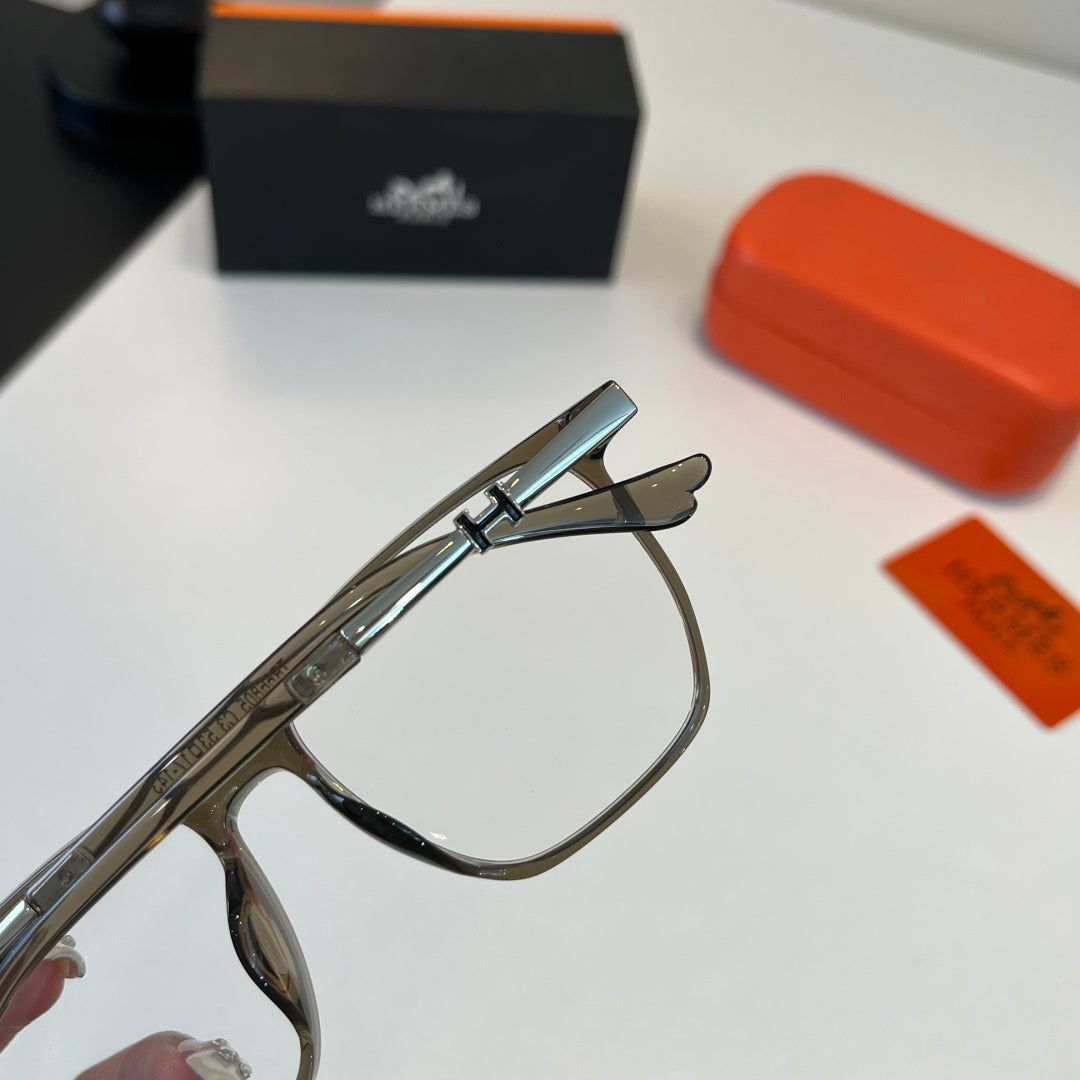 Hermès Oversized Silver Lens Sunglasses for Men & Women - 416534 - detail image 7