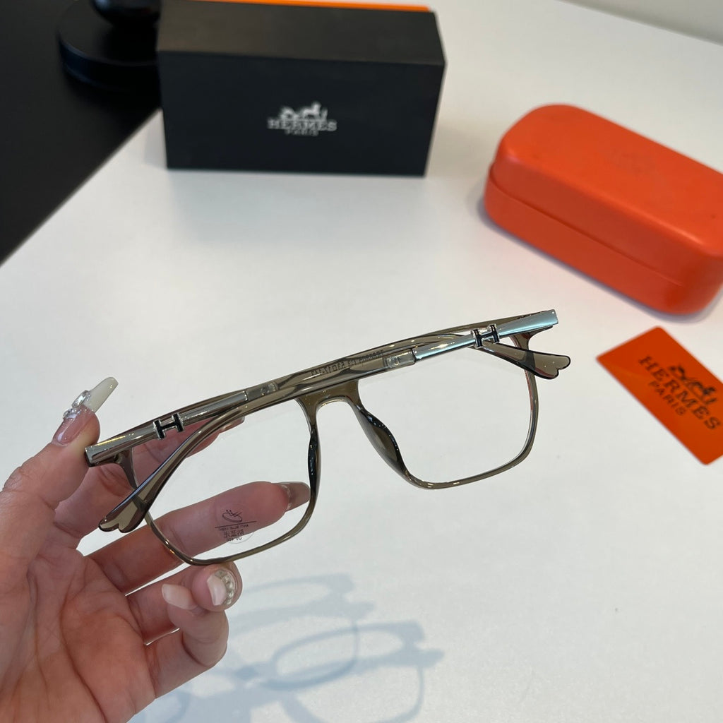 Hermès Oversized Silver Lens Sunglasses for Men & Women - 416534 - detail image 8
