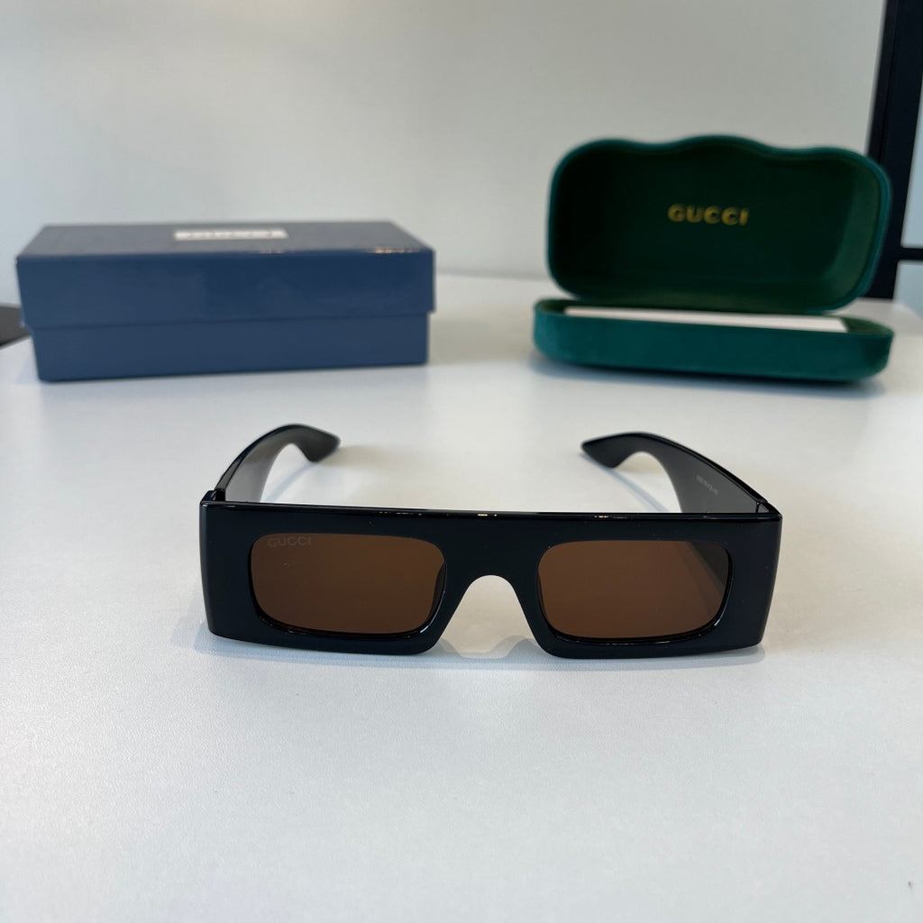 Gucci Oversized Silver Lens Sunglasses for Men & Women - 132243 - detail image 2
