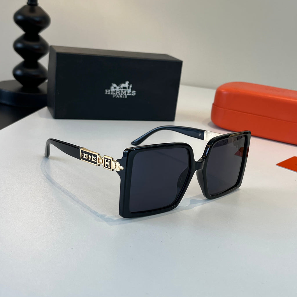 Hermès Oversized Silver Lens Sunglasses for Women - 372642