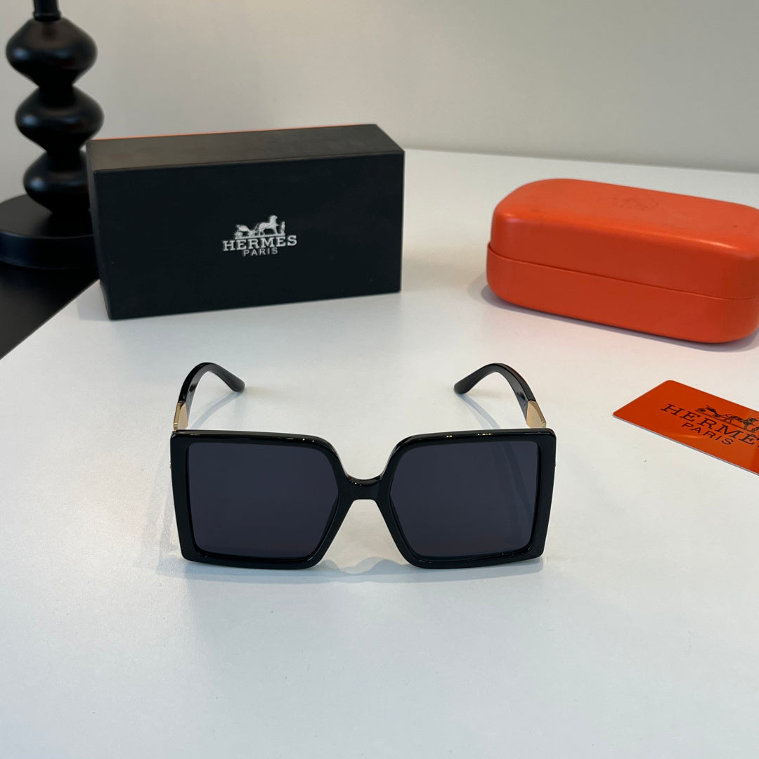 Hermès Oversized Silver Lens Sunglasses for Women - 132675 - detail image 2