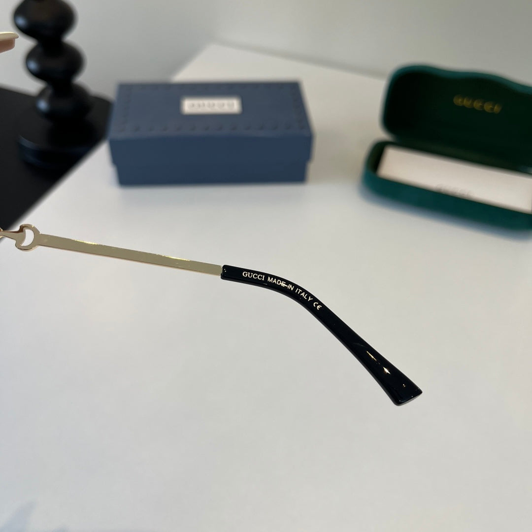 Gucci Oversized Silver Lens Sunglasses for Women - 132250 - detail image 8