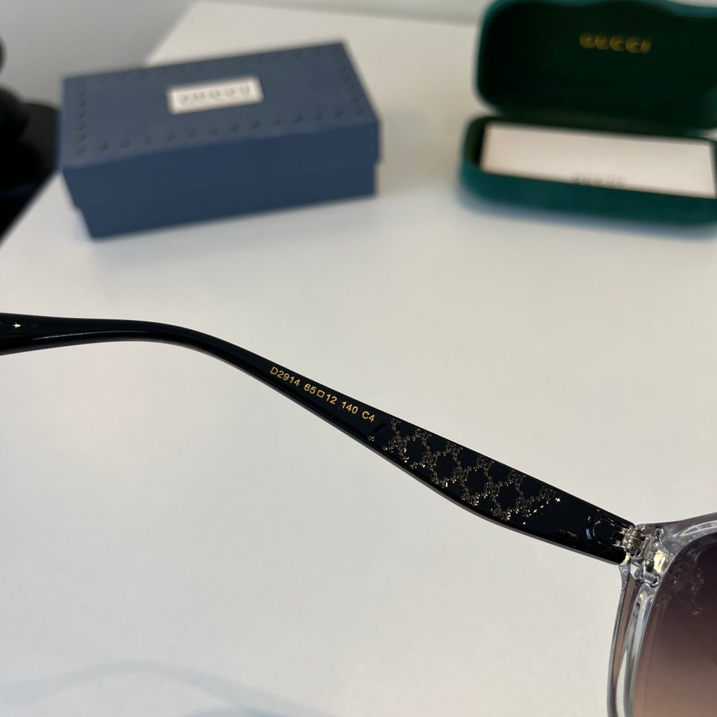 Gucci Oversized Silver Lens Sunglasses for Women - 132253 - detail image 9
