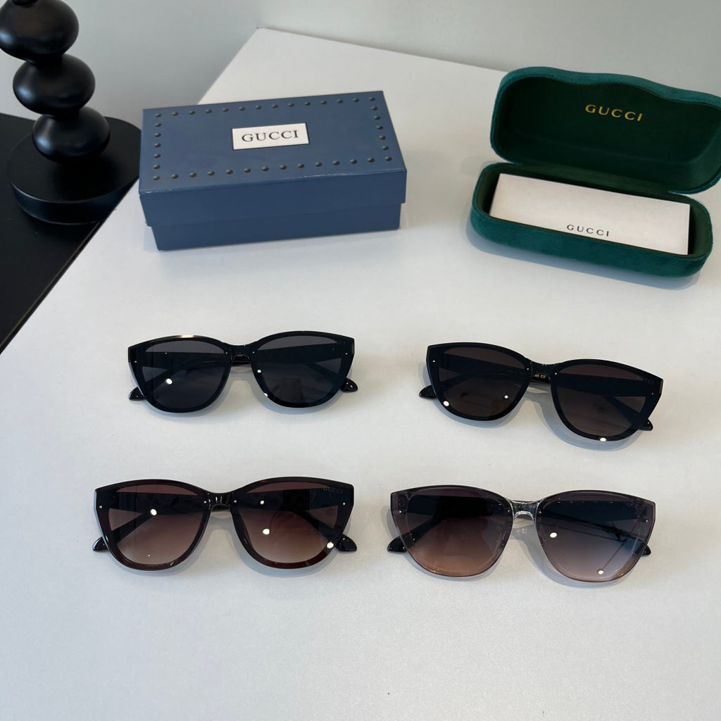 Gucci Oversized Red Lens Sunglasses for Women - 132254 - detail image 11