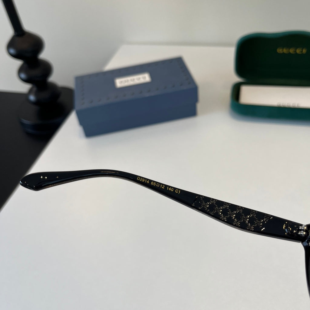 Gucci Oversized Silver Lens Sunglasses for Women - 132256 - detail image 8