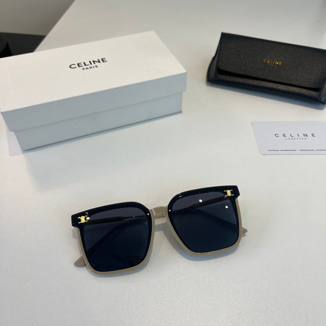 Celine Fashion Black Lens Sunglasses for Men & Women - 132451 - detail image 5