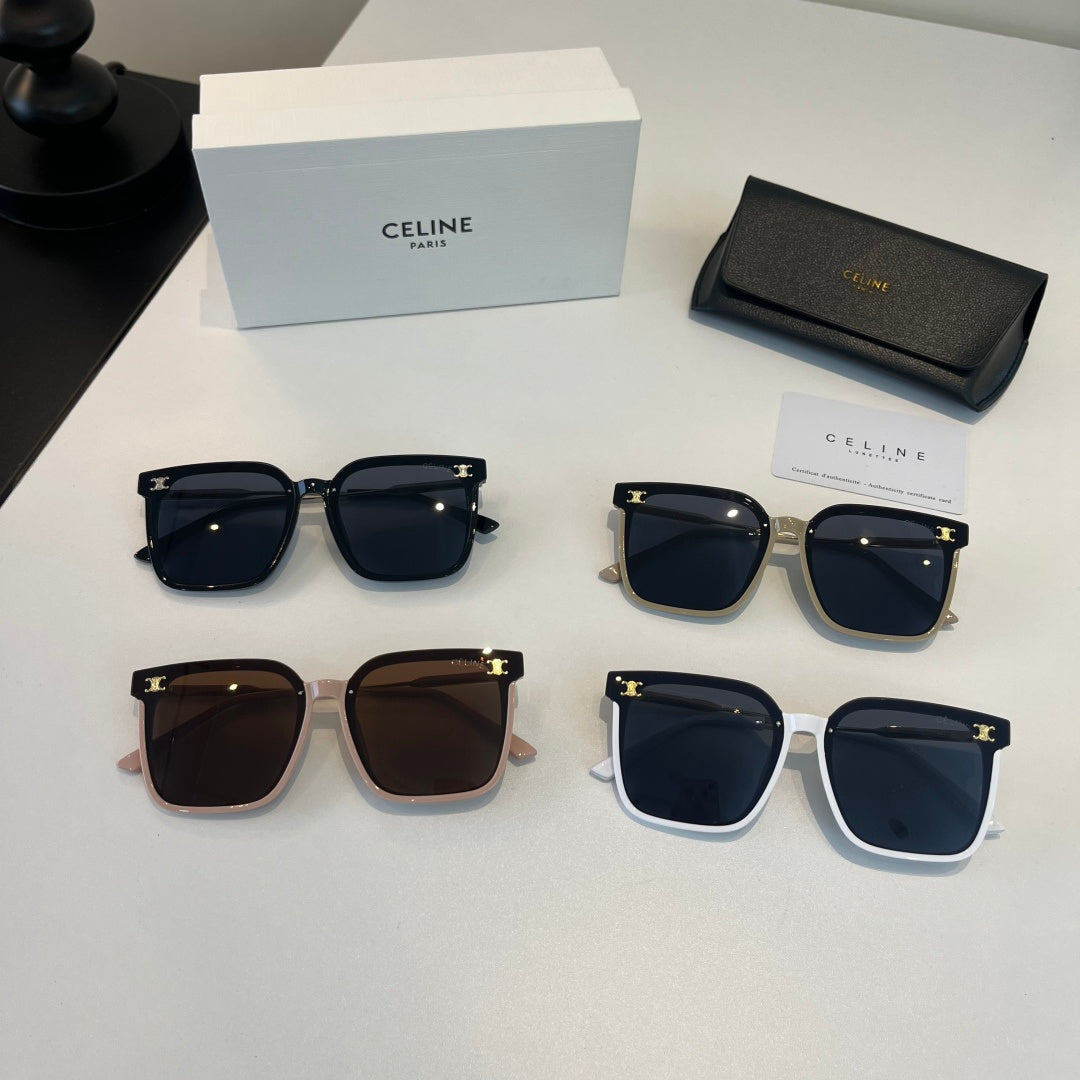 Celine Fashion Black Lens Sunglasses for Men & Women - 398853 - detail image 11