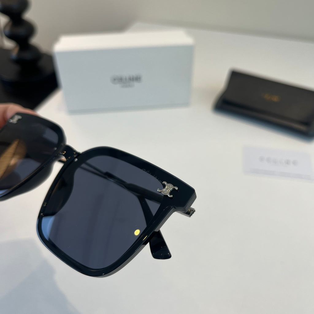 Celine Fashion Black Lens Sunglasses for Men & Women - 398851 - detail image 5