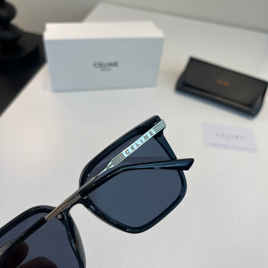 Celine Fashion Black Lens Sunglasses for Men & Women - 432002 - detail image 6