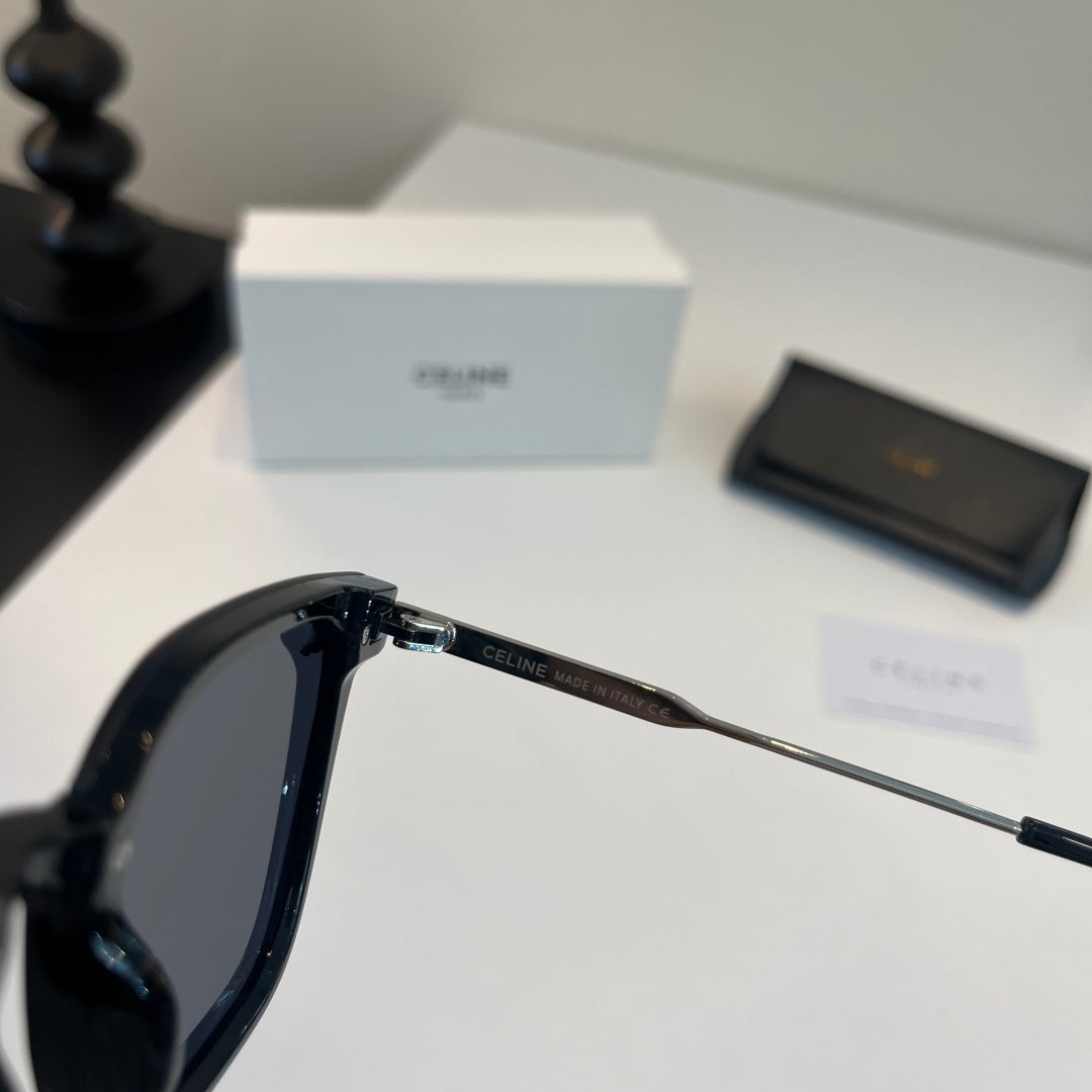 Celine Fashion Black Lens Sunglasses for Men & Women - 132452 - detail image 10