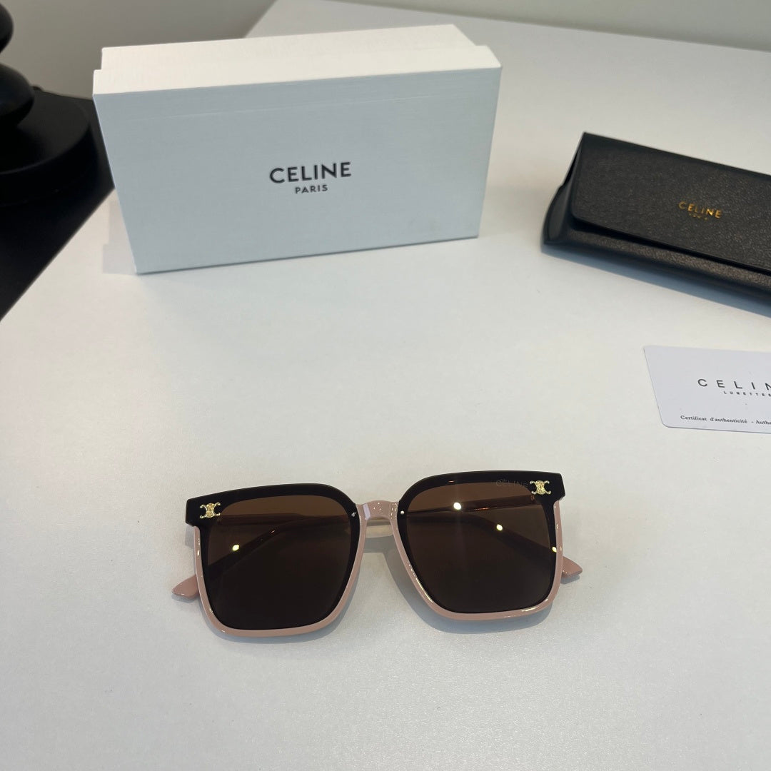 Celine Fashion Black Lens Sunglasses for Men & Women - 132453 - detail image 5