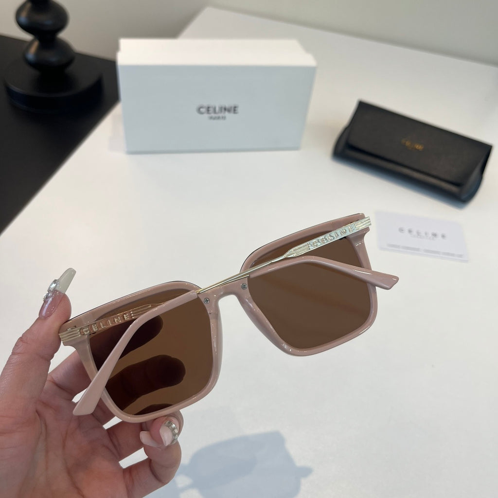Celine Fashion Black Lens Sunglasses for Men & Women - 132453 - detail image 8
