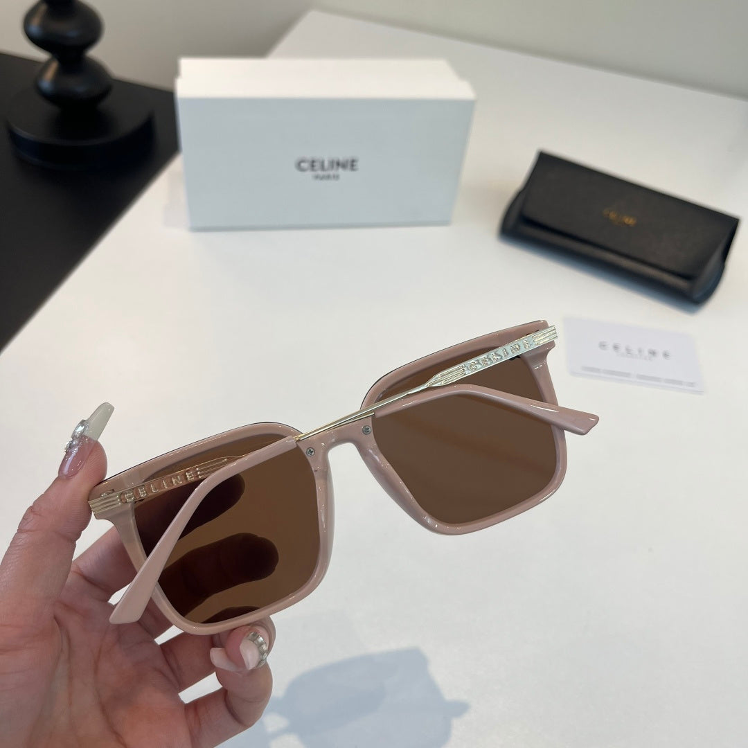 Celine Fashion Black Lens Sunglasses for Men & Women - 132453 - detail image 8