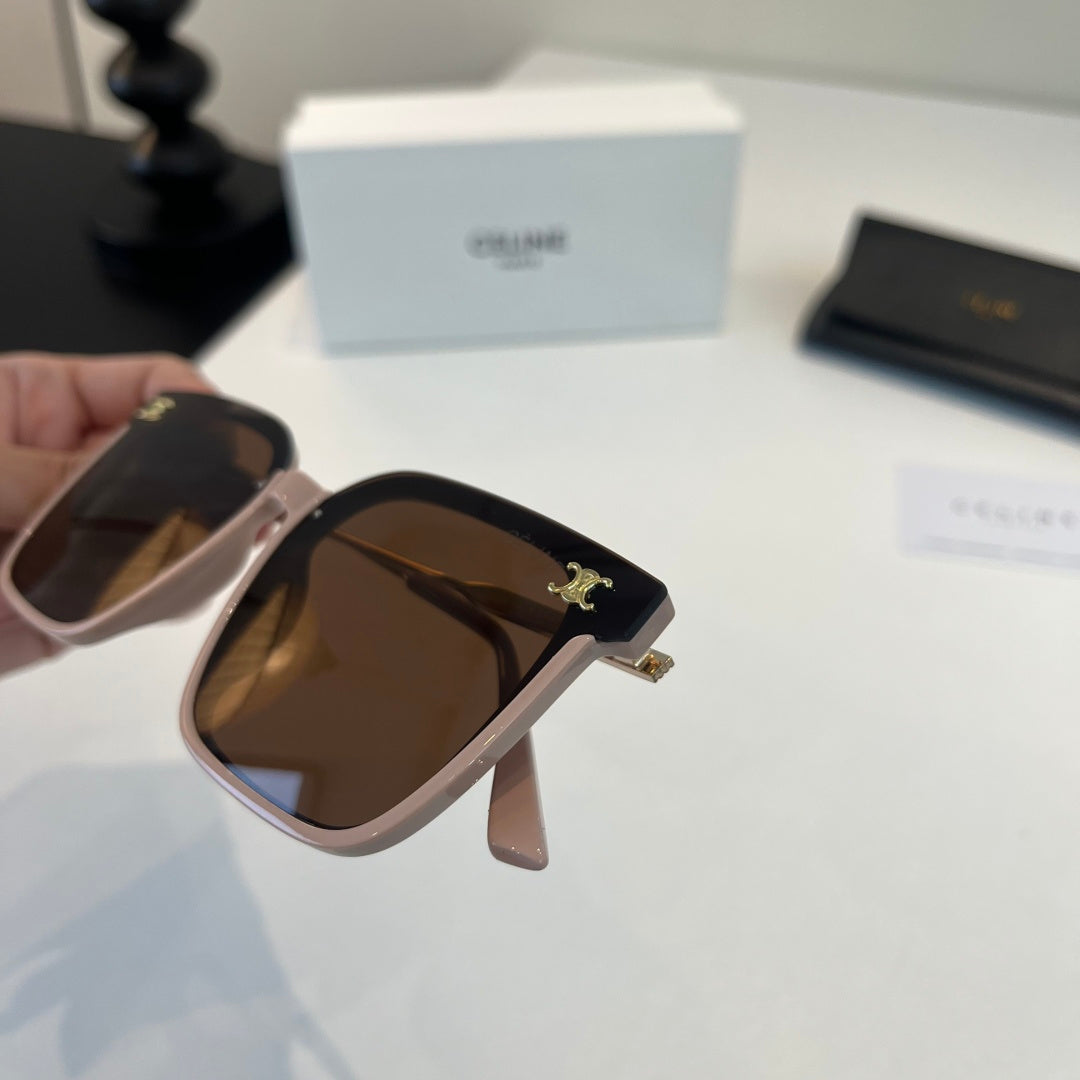 Celine Fashion Black Lens Sunglasses for Men & Women - 372005 - detail image 6