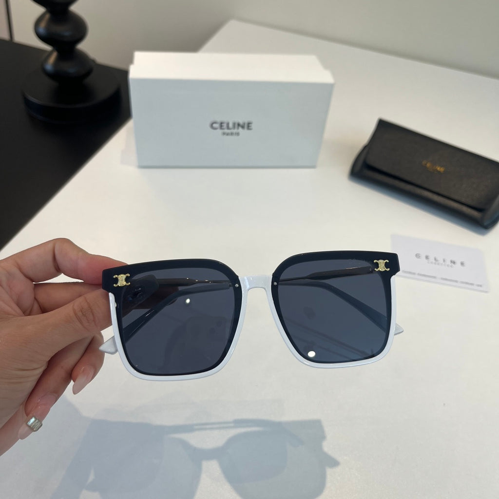 Celine Fashion Black Lens Sunglasses for Men & Women - 372006 - detail image 5