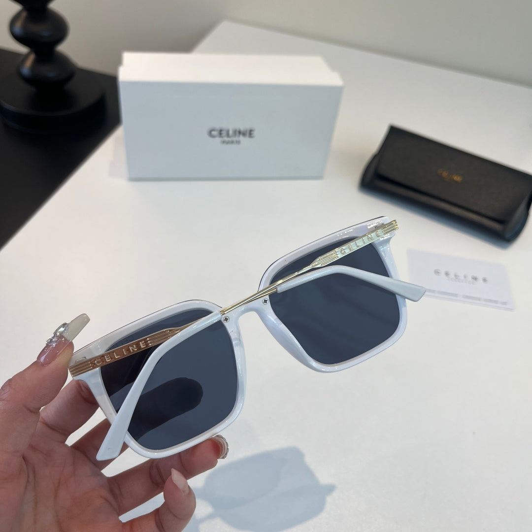 Celine Fashion Black Lens Sunglasses for Men & Women - 372006 - detail image 8