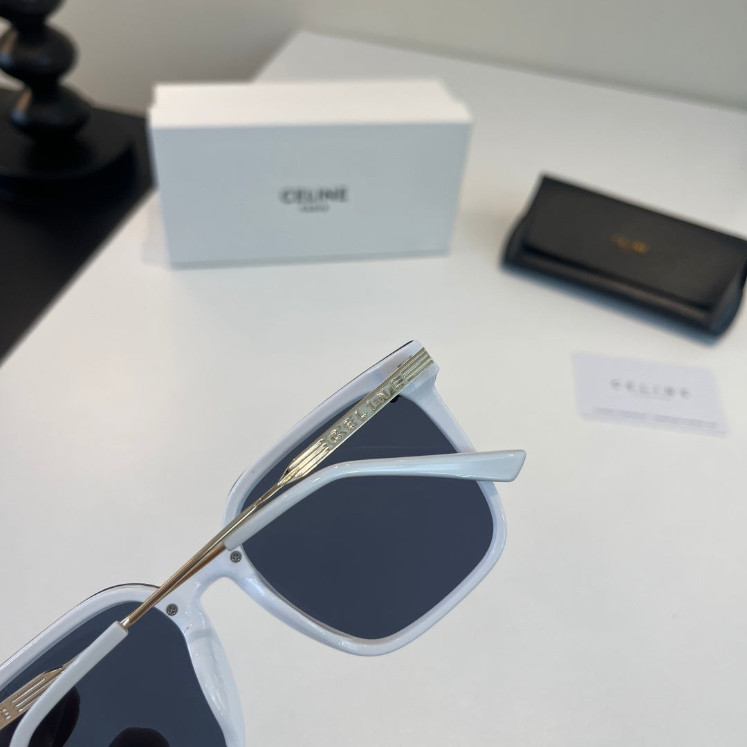 Celine Fashion Black Lens Sunglasses for Men & Women - 372006 - detail image 7