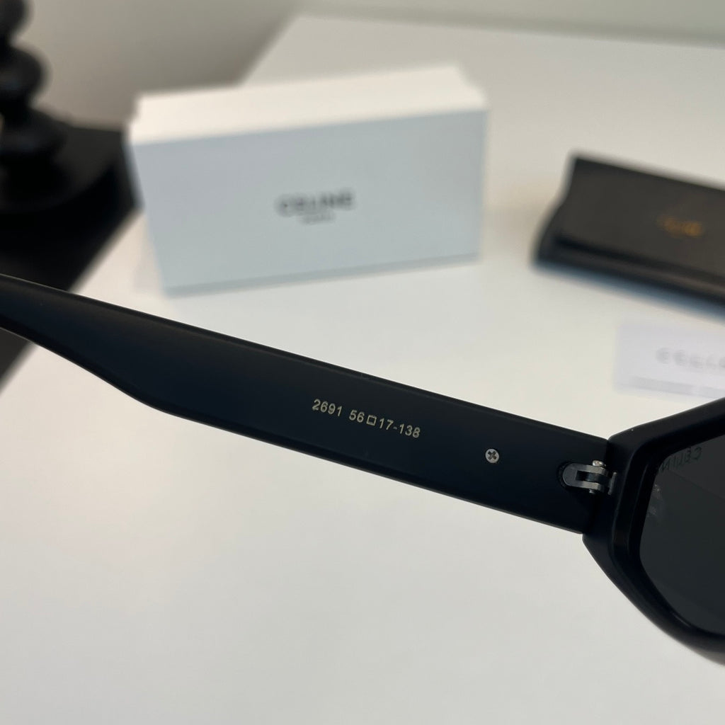Celine Fashion Black Lens Sunglasses for Men & Women - 372007 - detail image 8