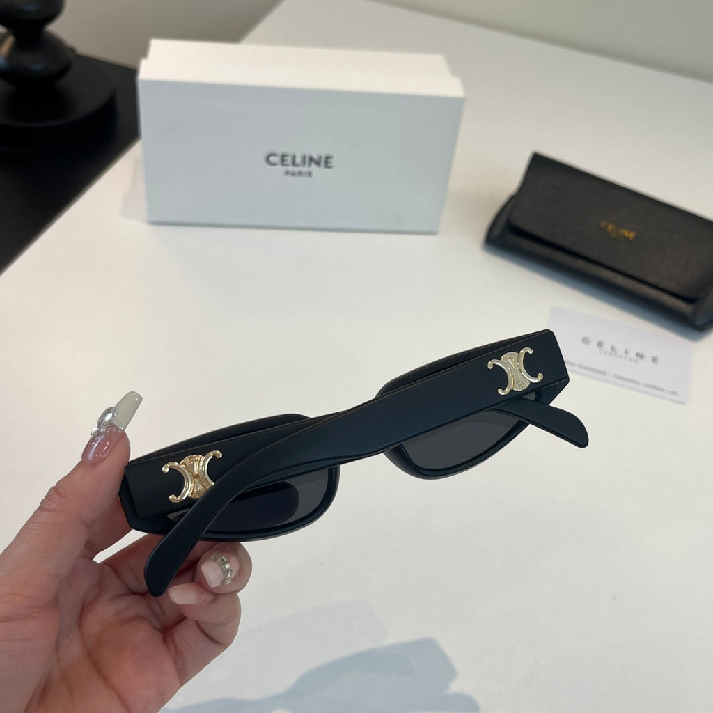 Celine Fashion Black Lens Sunglasses for Men & Women - 432005 - detail image 7
