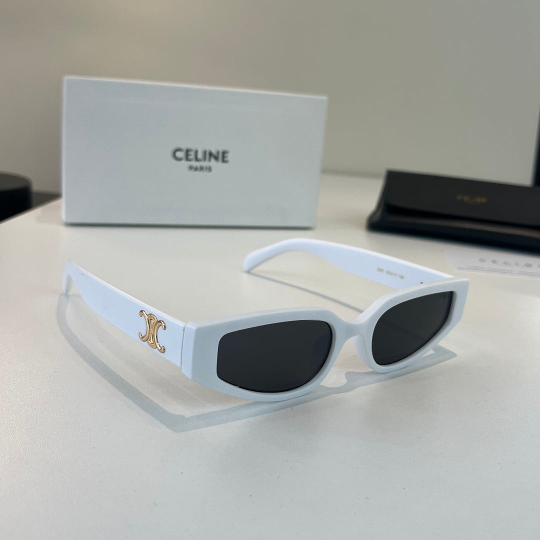 Celine Fashion Silver Lens Sunglasses for Men & Women - 398855