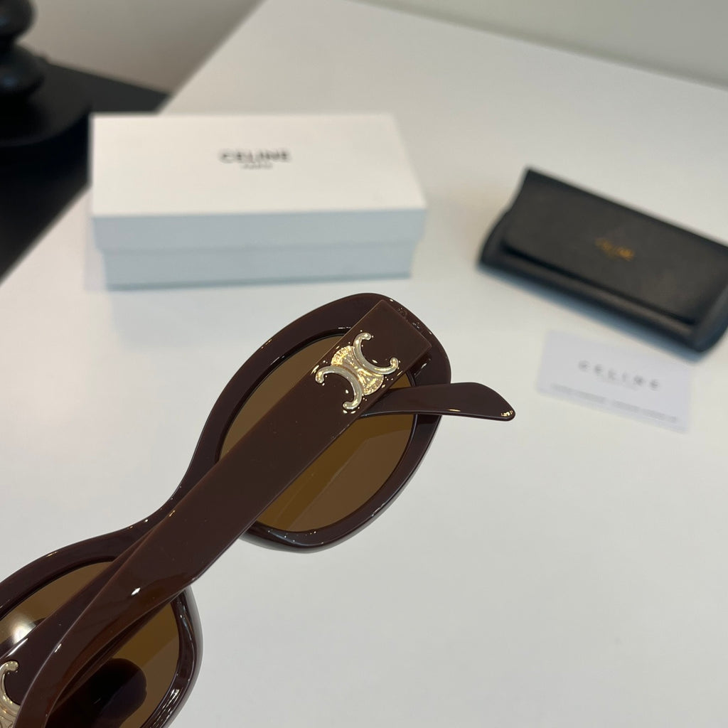 Celine Fashion Black Lens Sunglasses for Men & Women - 132459 - detail image 8