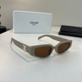 Celine Fashion Silver Lens Sunglasses for Men & Women - 372009