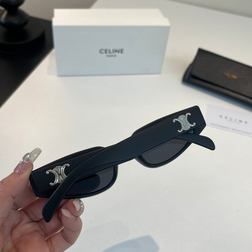 Celine Fashion Black Lens Sunglasses for Men & Women - 432008 - detail image 7