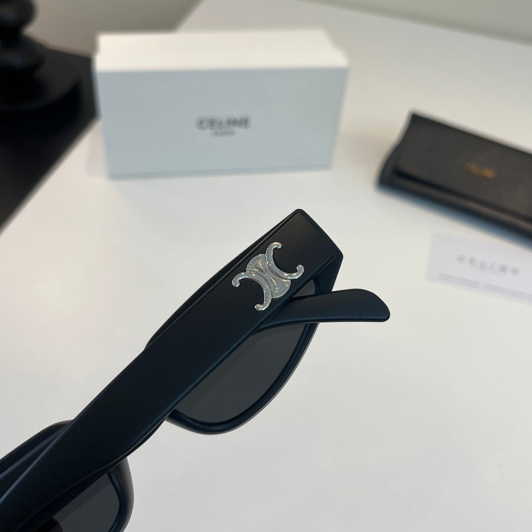 Celine Fashion Black Lens Sunglasses for Men & Women - 432008 - detail image 6