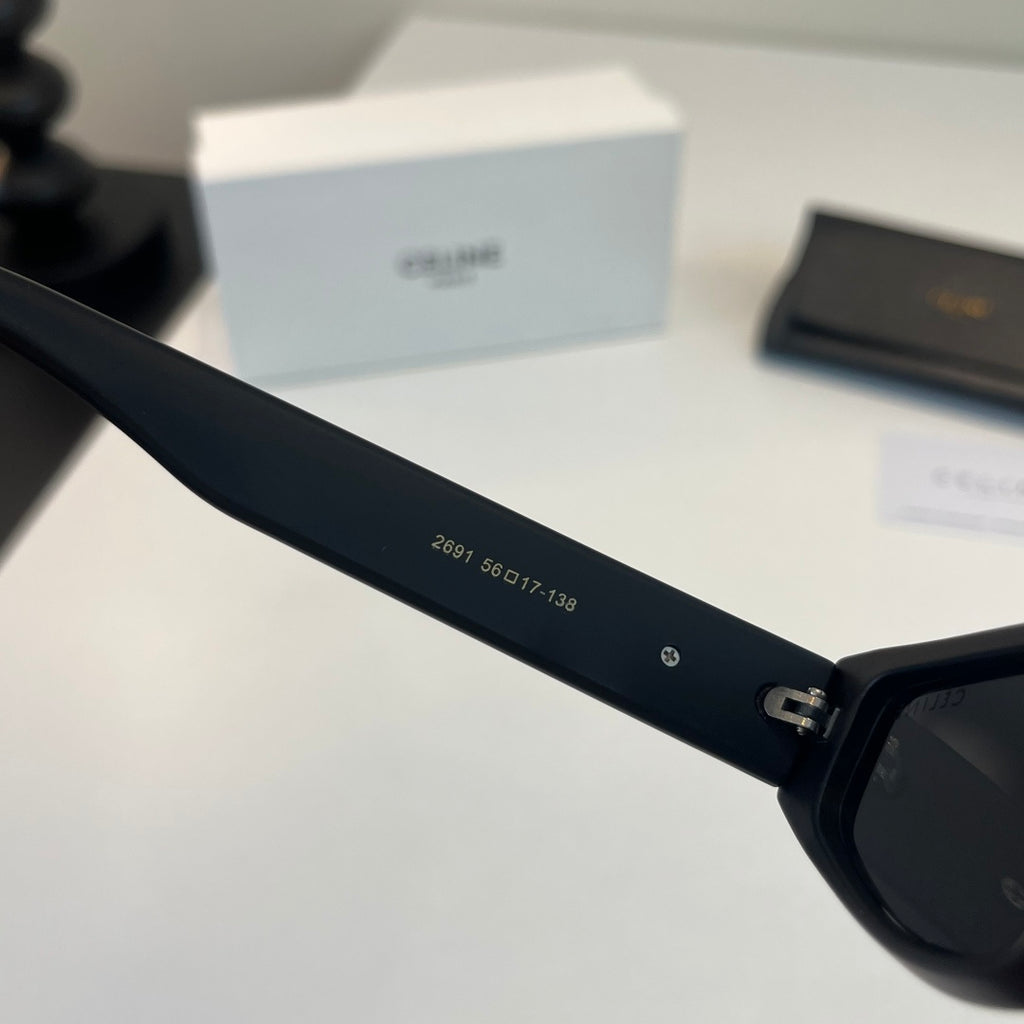 Celine Fashion Black Lens Sunglasses for Men & Women - 432008 - detail image 8