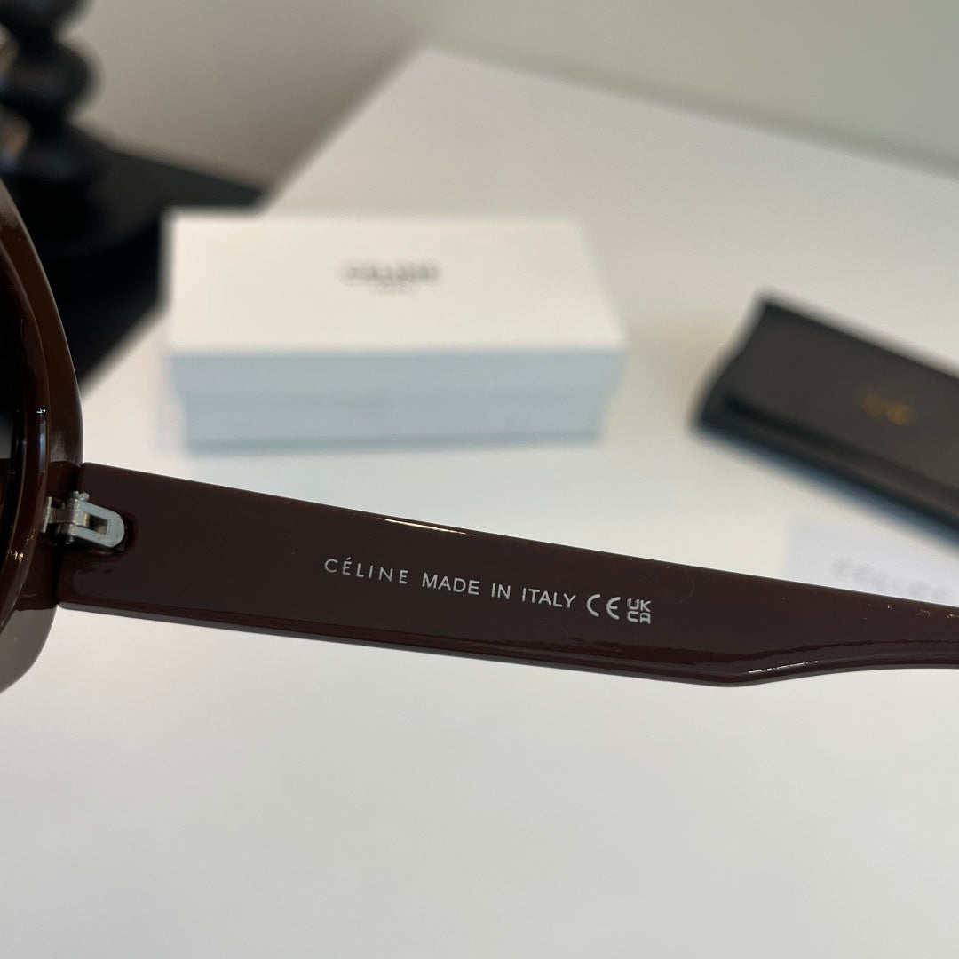 Celine Fashion Black Lens Sunglasses for Men & Women - 398858 - detail image 11
