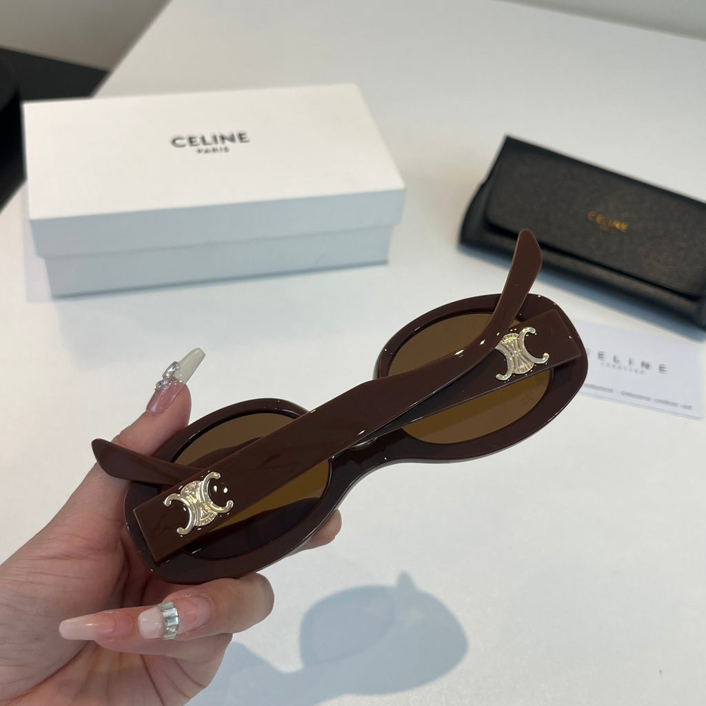 Celine Fashion Black Lens Sunglasses for Men & Women - 398858 - detail image 7