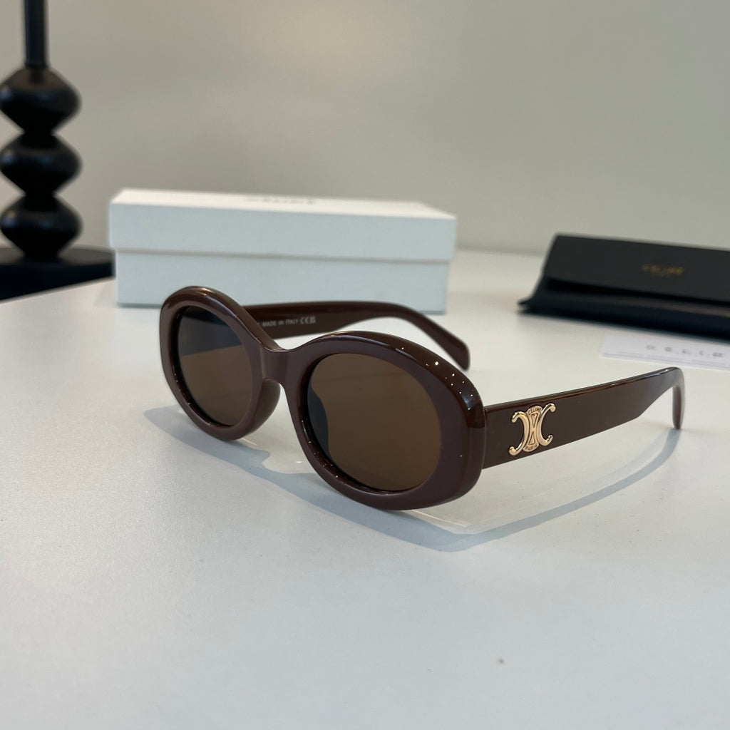 Celine Fashion Black Lens Sunglasses for Men & Women - 432009 - detail image 3