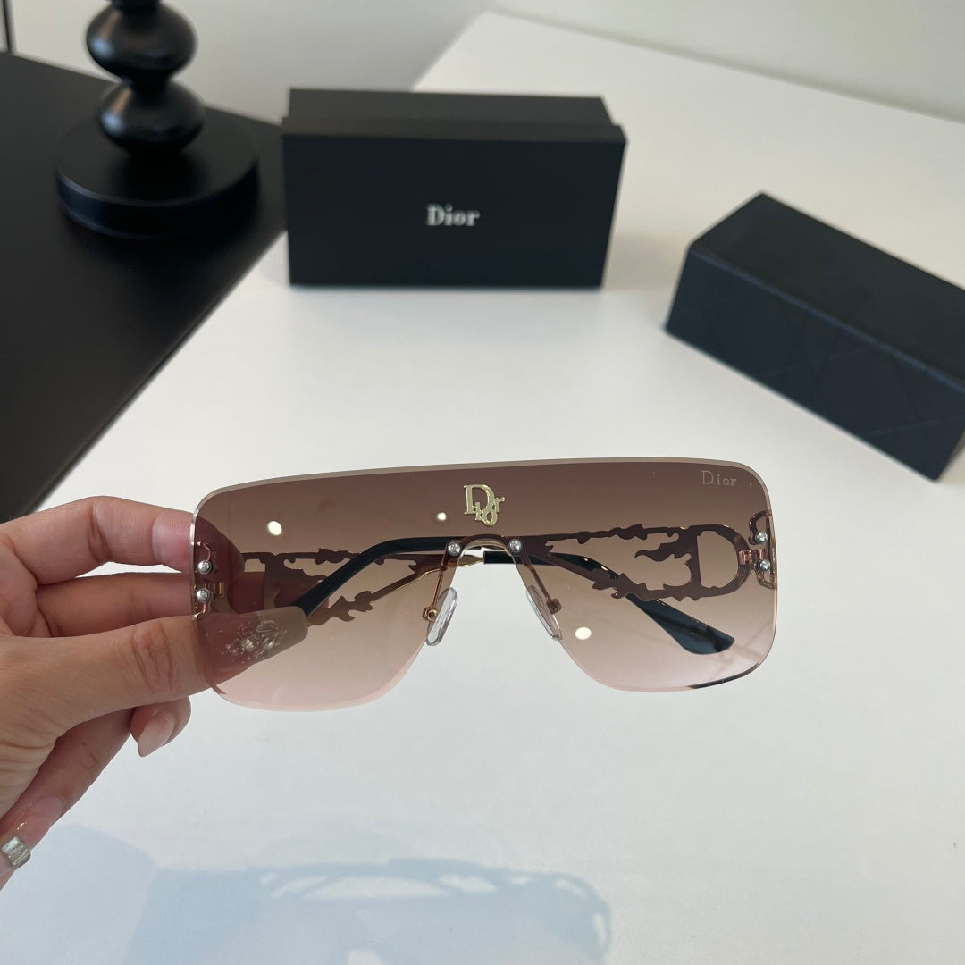 Dior Fashion Brown Lens Sunglasses for Men & Women - 415502 - detail image 5