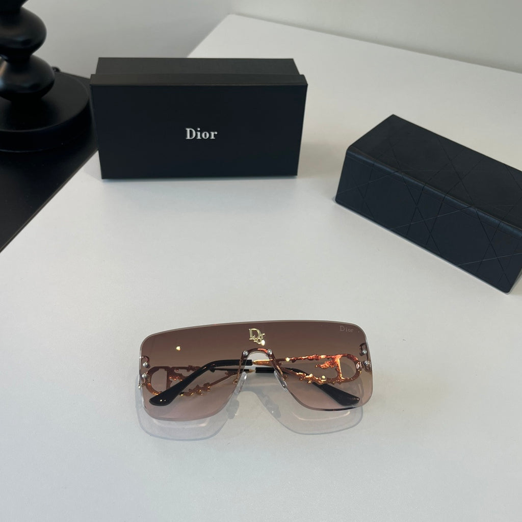 Dior Fashion Brown Lens Sunglasses for Men & Women - 415502 - detail image 4
