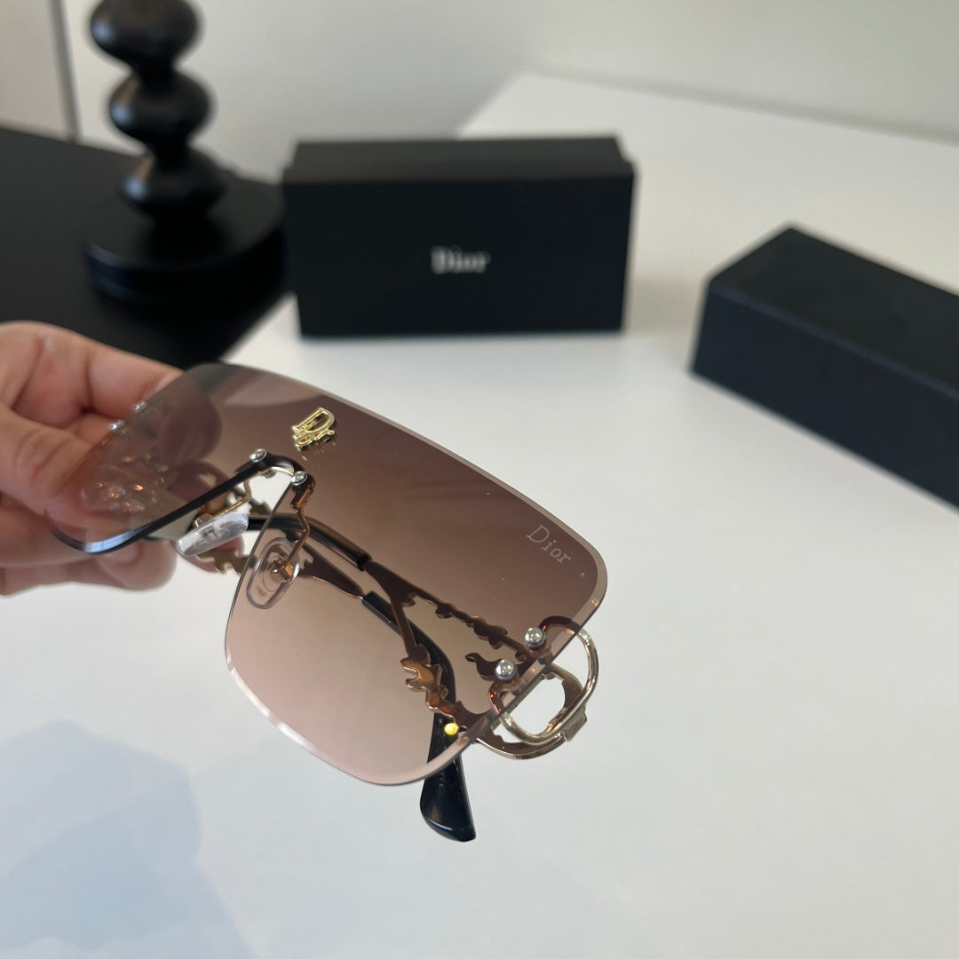 Dior Fashion Brown Lens Sunglasses for Men & Women - 415502 - detail image 6