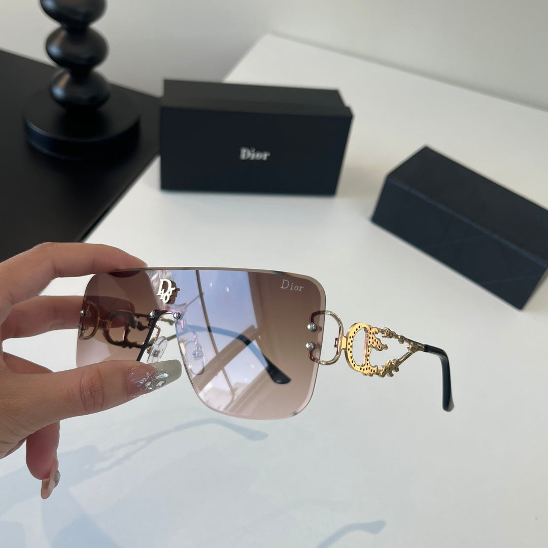 Dior Fashion Brown Lens Sunglasses for Men & Women - 415502 - detail image 8