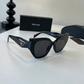 Prada Fashion Black Lens Sunglasses for Men & Women - 465555