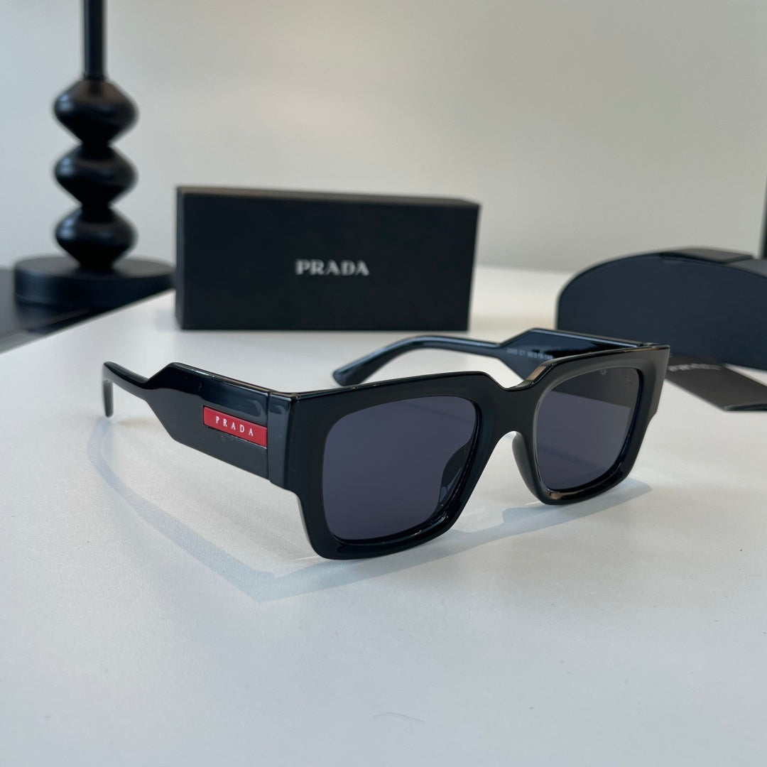 Prada Fashion Black Lens Sunglasses for Men & Women - 415662