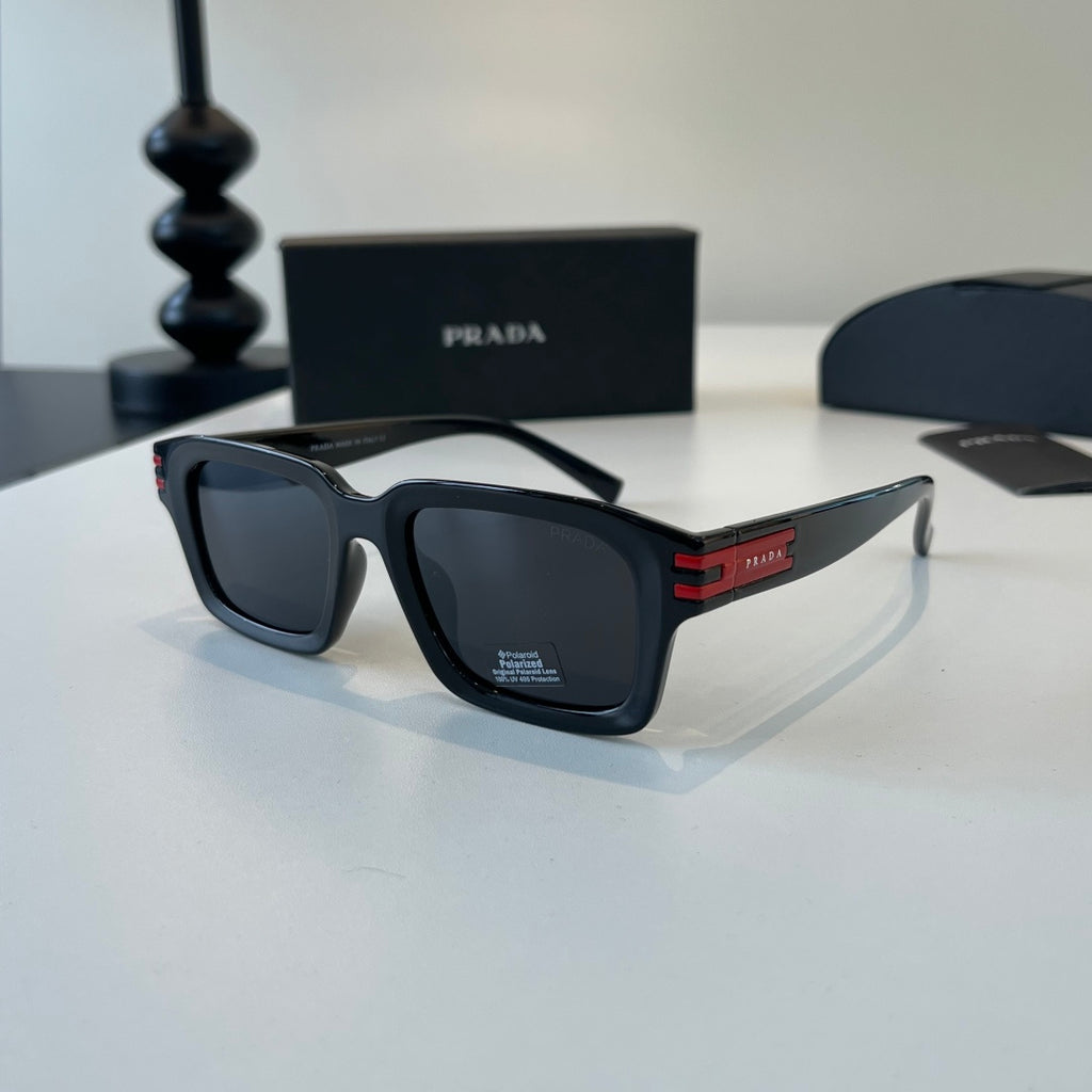 Prada Fashion Black Lens Sunglasses for Men & Women - 415663 - detail image 3