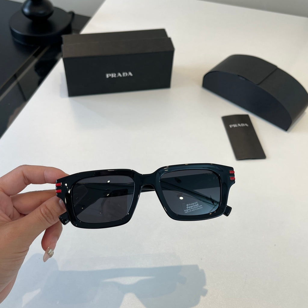 Prada Fashion Black Lens Sunglasses for Men & Women - 415663 - detail image 6
