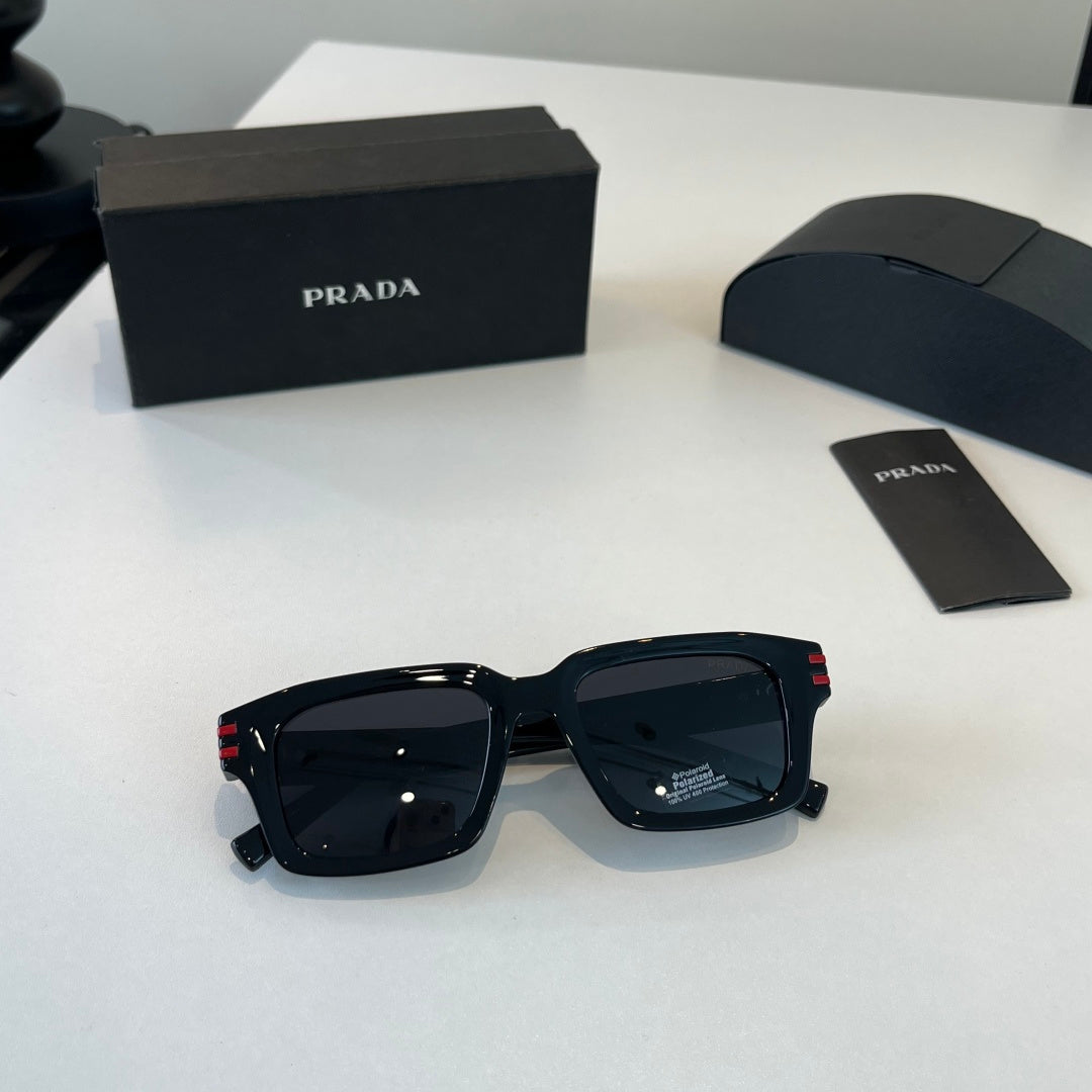 Prada Fashion Black Lens Sunglasses for Men & Women - 415663 - detail image 5