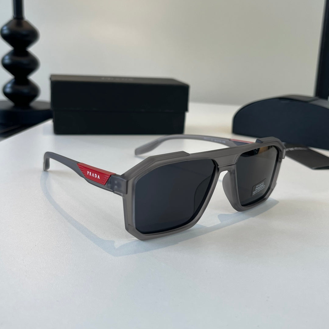 Prada Fashion Black Lens Sunglasses for Men & Women - 415750