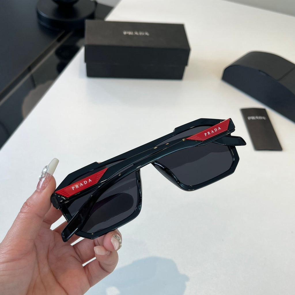 Prada Fashion Black Lens Sunglasses for Men & Women - 415751 - detail image 8